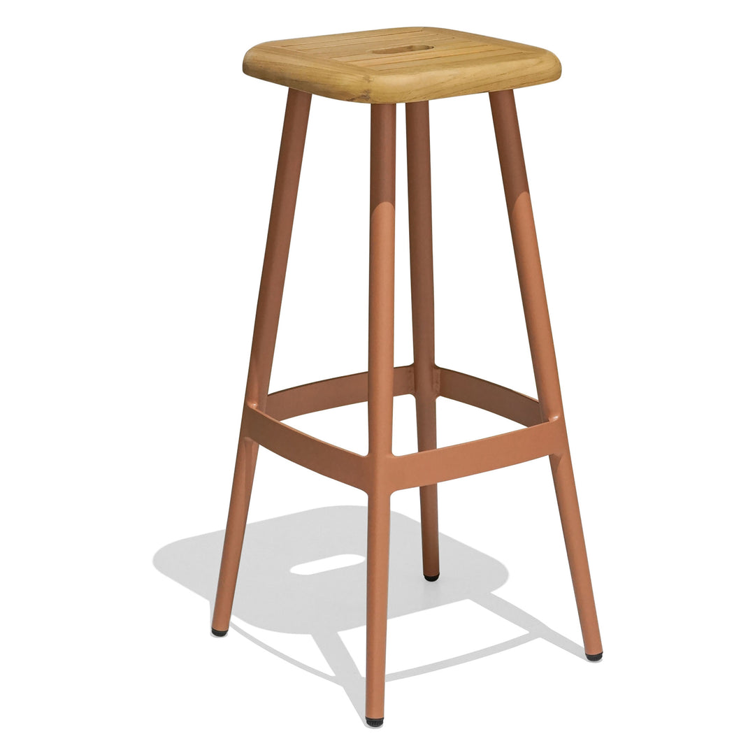 Avoca Teak Bar Stool