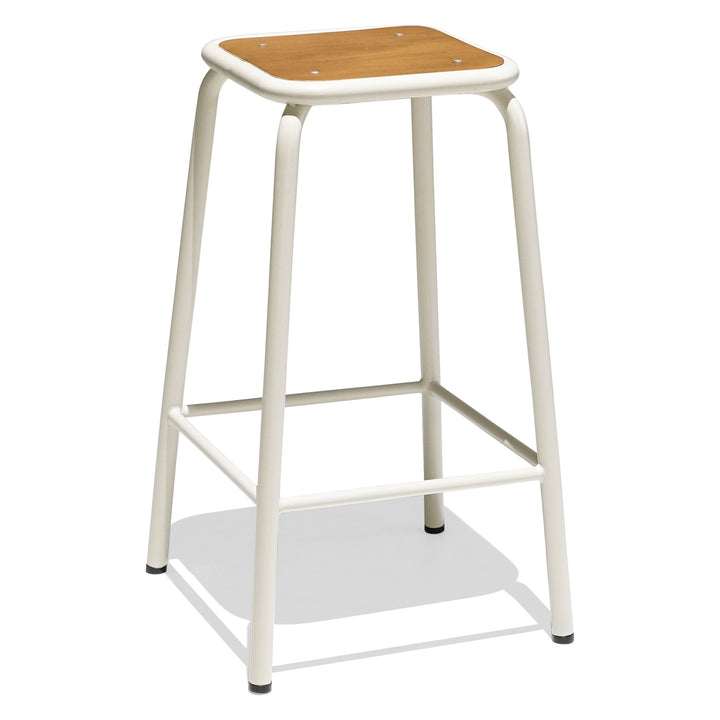 Bistro School Kitchen Stool - Maple