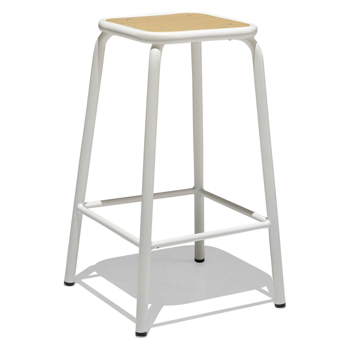 Bistro School Kitchen Stool - Oak