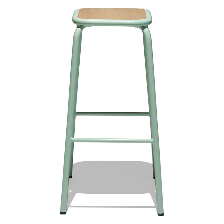 Bistro School Bar Stool - Oak