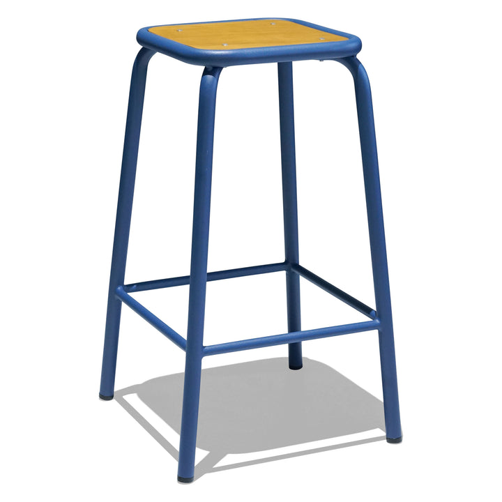 Bistro School Kitchen Stool - Maple
