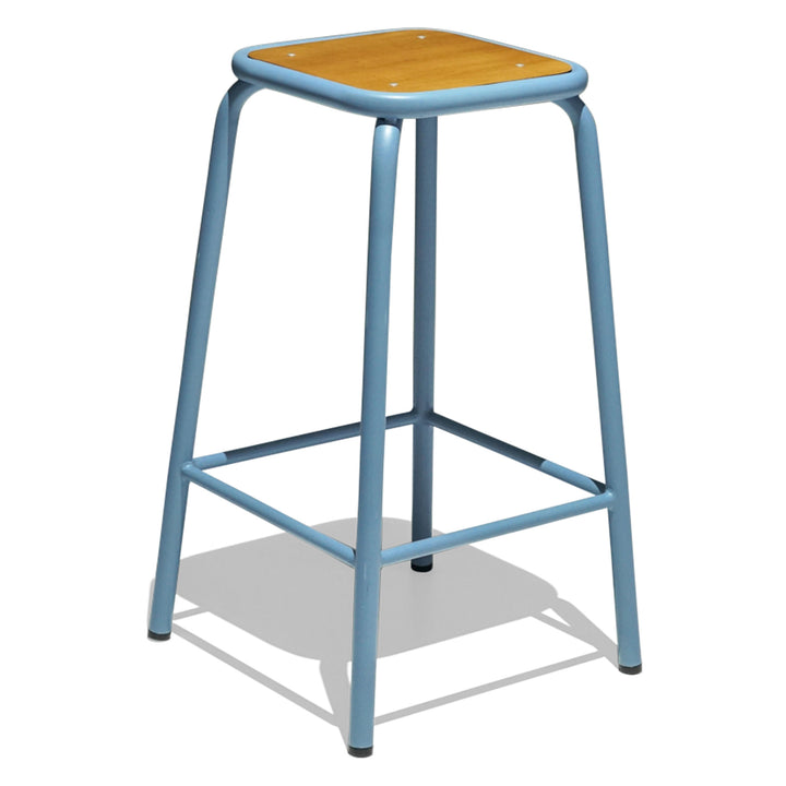 Bistro School Kitchen Stool - Maple