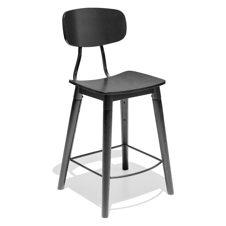 French Industrial Kitchen Stool