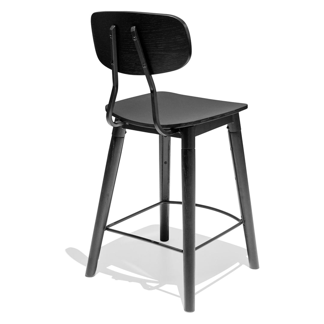 French Industrial Kitchen Stool