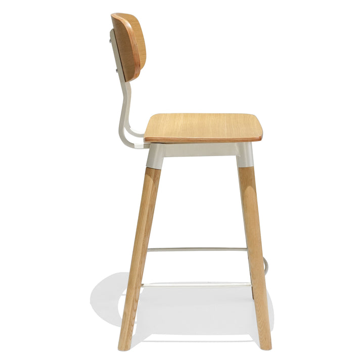 French Industrial Kitchen Stool