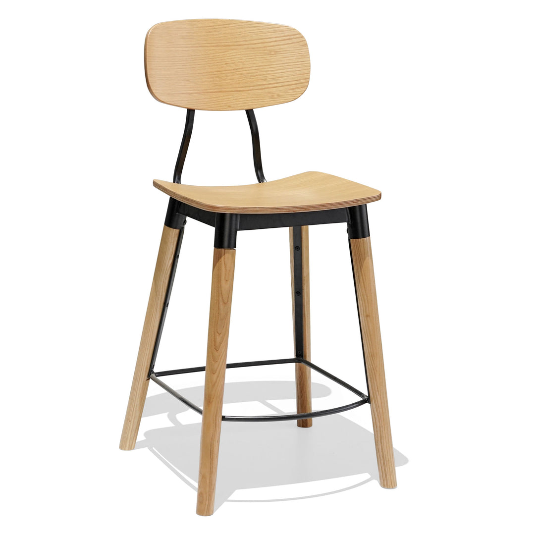 French Industrial Kitchen Stool