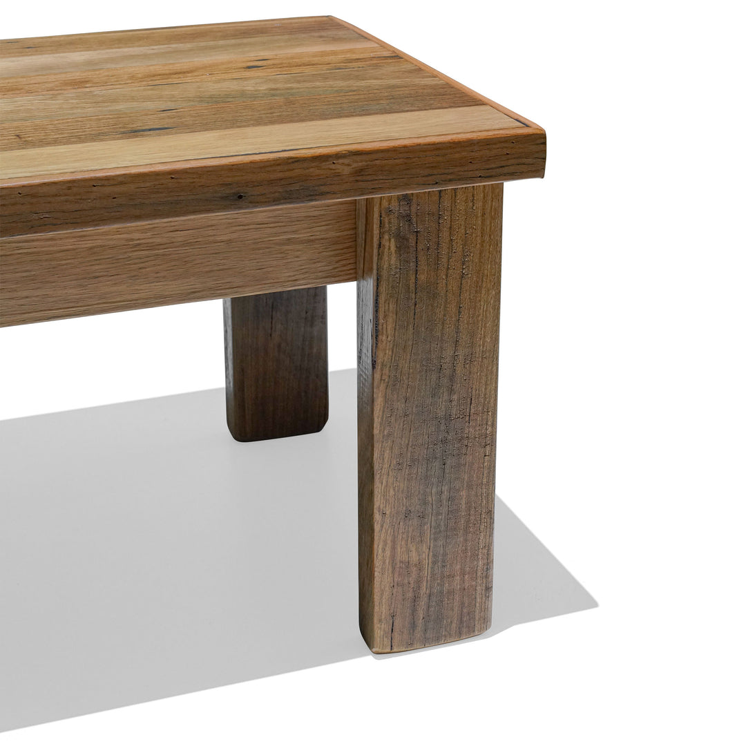 Recycled Hardwood Coffee Table - Blonde