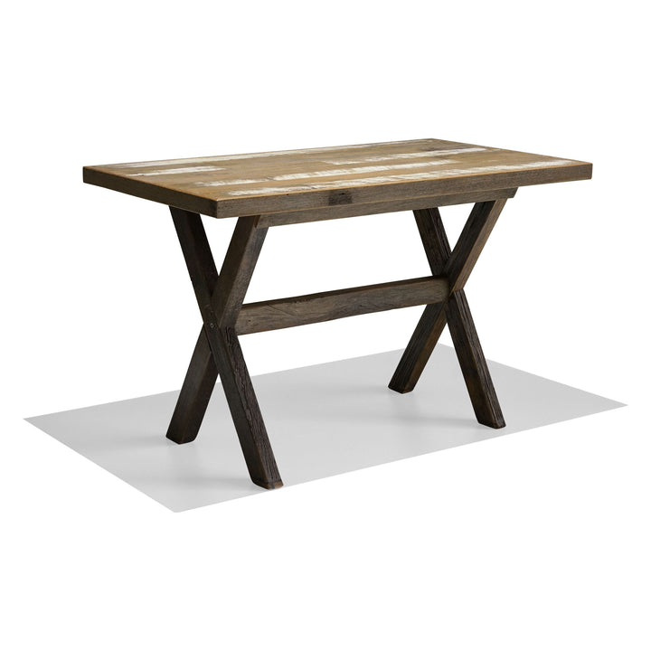 Recycled Hardwood Picnic Set - Indoor - Industrial Finish