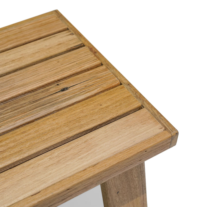 Recycled Hardwood Stool - Blonde