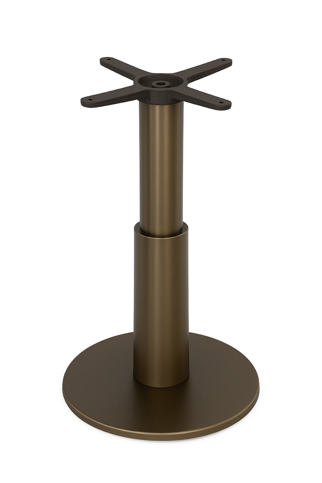 Leo Table Base - #201 Stainless Steel