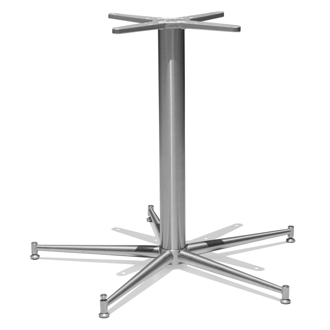 Milan Table Base - Large - Brushed #304 Stainless Steel
