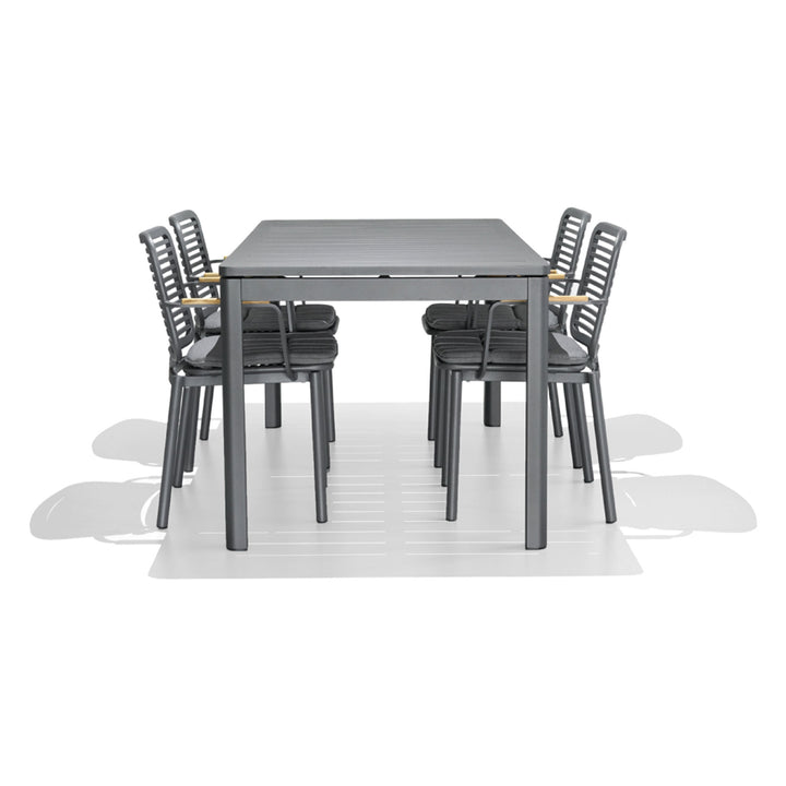 Pippa Dining Table - Aluminium