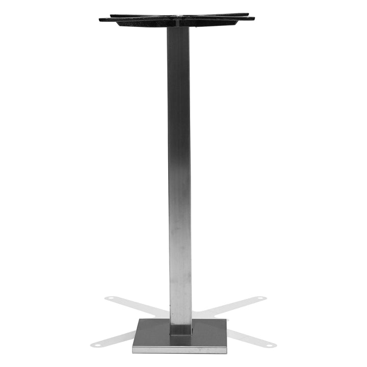 Square Bolt-In Table Base - #304 Stainless Steel