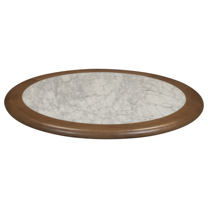 Monaco Table Top - Carrara Marble / Mocha Oak