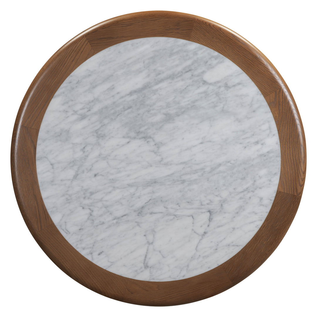 Monaco Table Top - Carrara Marble / Mocha Oak