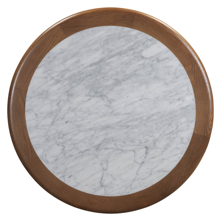 Monaco Table Top - Carrara Marble / Mocha Oak