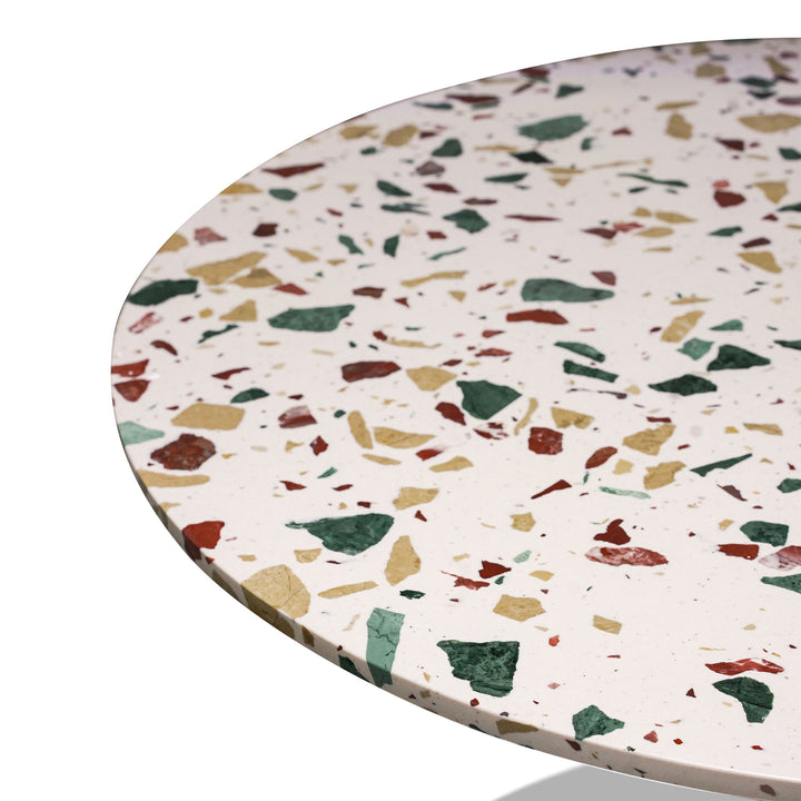 White Terrazzo Table Top